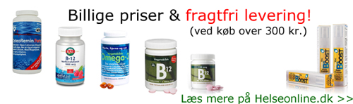 Kosttilskud fragtfrit